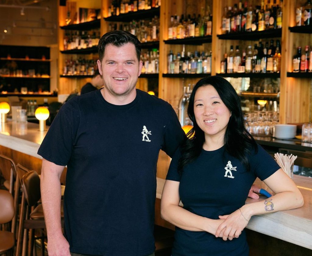 San Diego restaurant Callie general manager Ann Sim and executive chef Travis Swikard