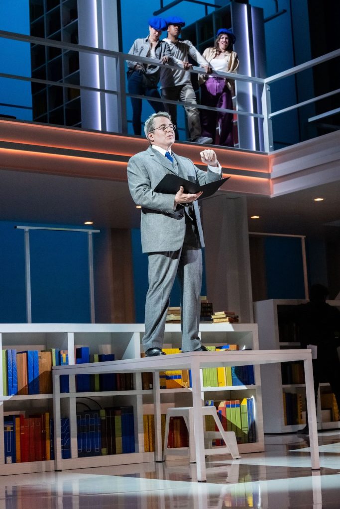 Babbitt theatre play production at La Jolla Playhouse in San Diego starring actor Matthew Broderick