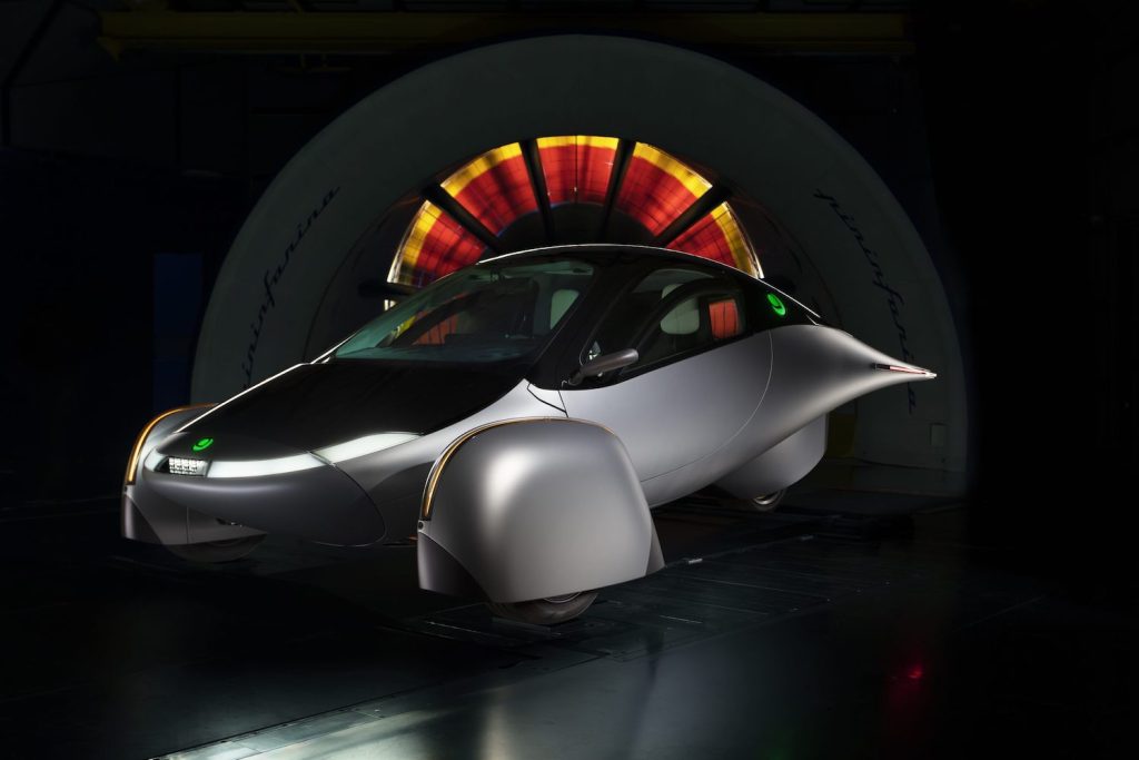 Carlsbad automaker Aptera's self-charging electric vehicle shaped like a shark