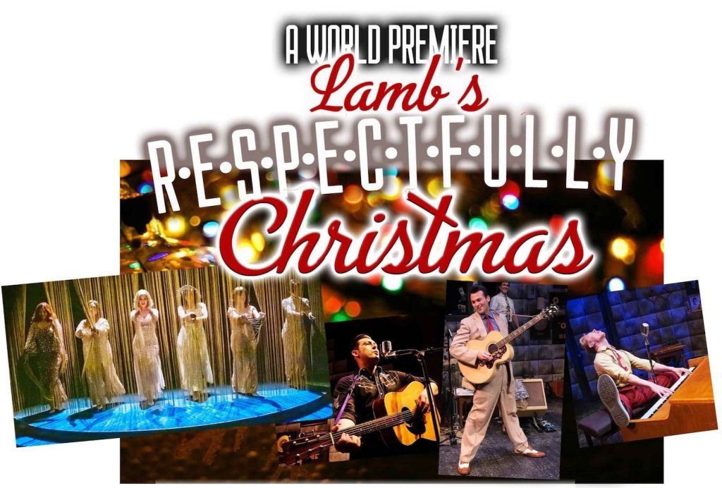 Poster for Respectfully Chrismas a play at the Lamb's Player Theatre, San Diego