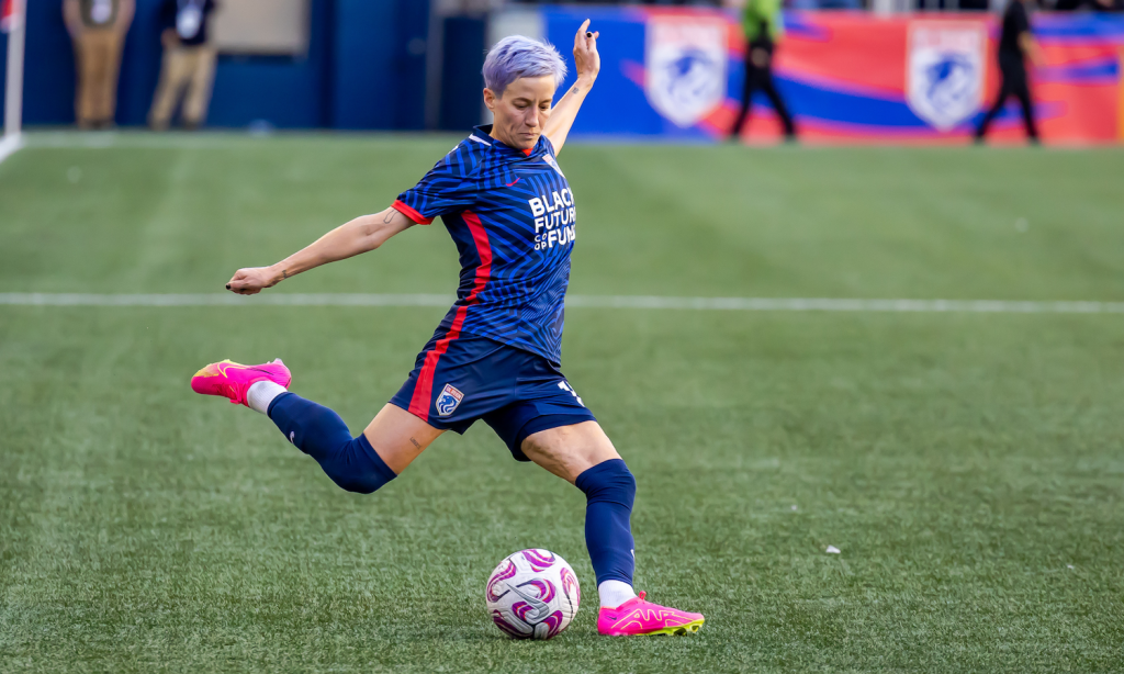 OL Reign captain Megan Rapinoe.