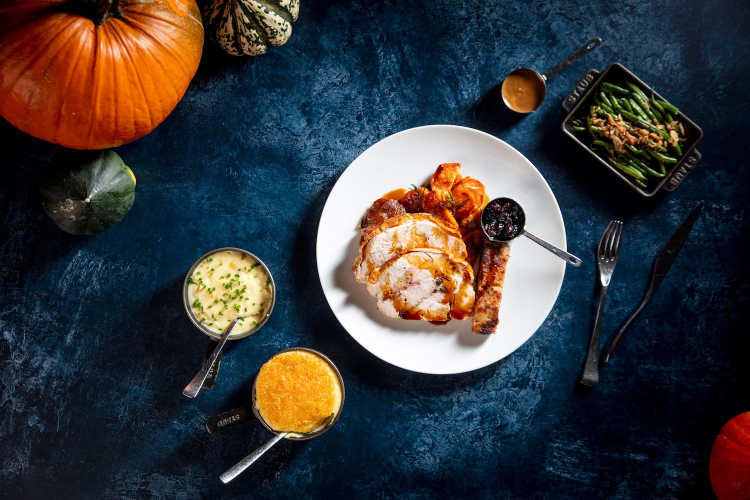 Thanksgiving dinner from San Diego restaurant STK Steakhouse