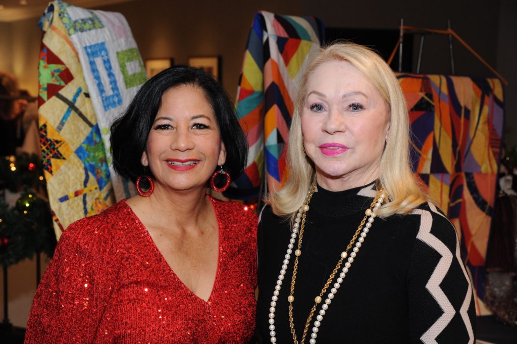  L-R Dee Ammon and Joyce Glazer at the 2023 Arc San Diego Fashion Show & Luncheon fundraiser