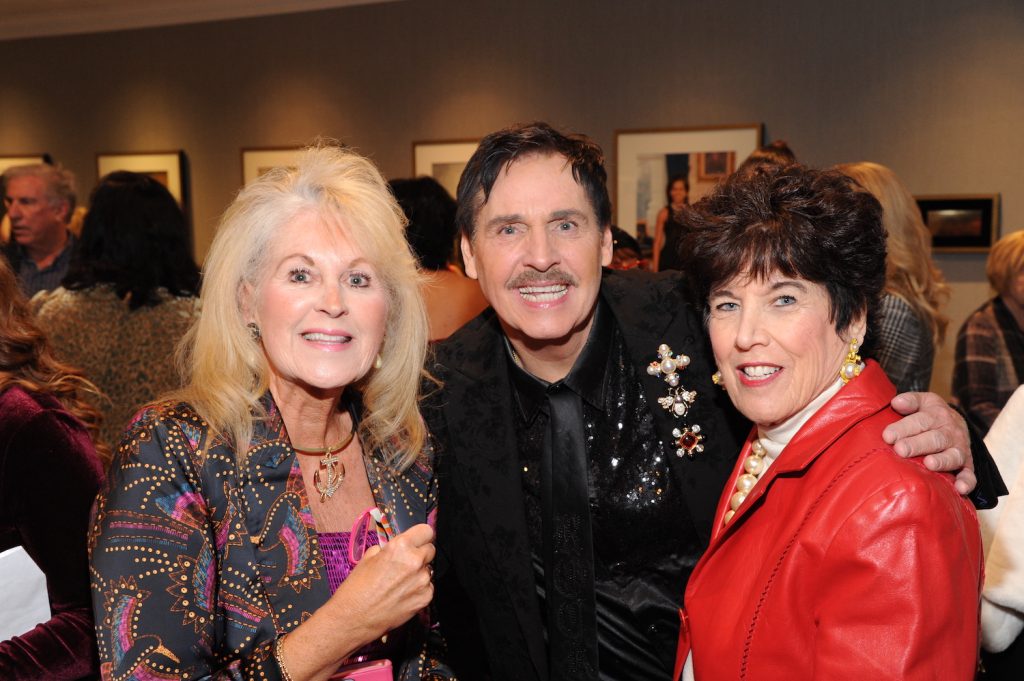 L-R Cheryl Mitchell, Leonard Simpson, and Ferne McCuen at the 2023 Arc San Diego Fashion Show & Luncheon fundraiser