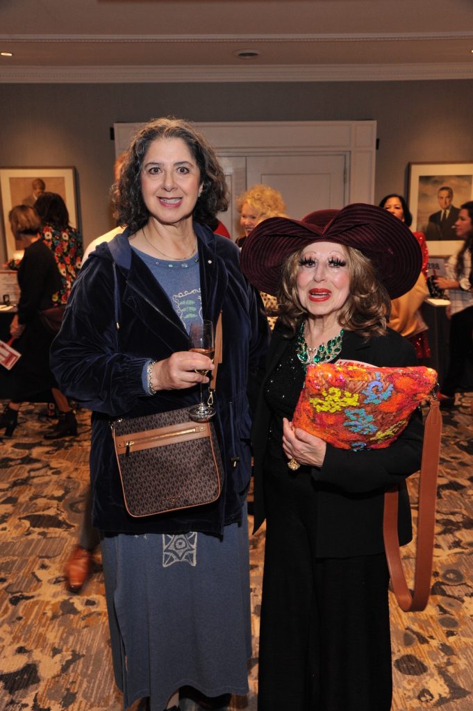 L-R Denise Ekstrom and Maria Chemali at the 2023 Arc San Diego Fashion Show & Luncheon fundraiser