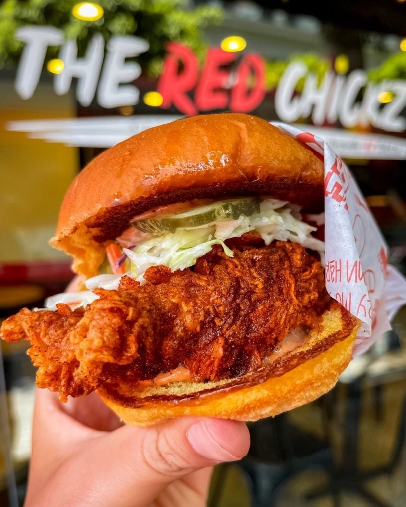 One of the best new San Diego restaurant openings in 2023 was Red Chickz in Mission Valley.