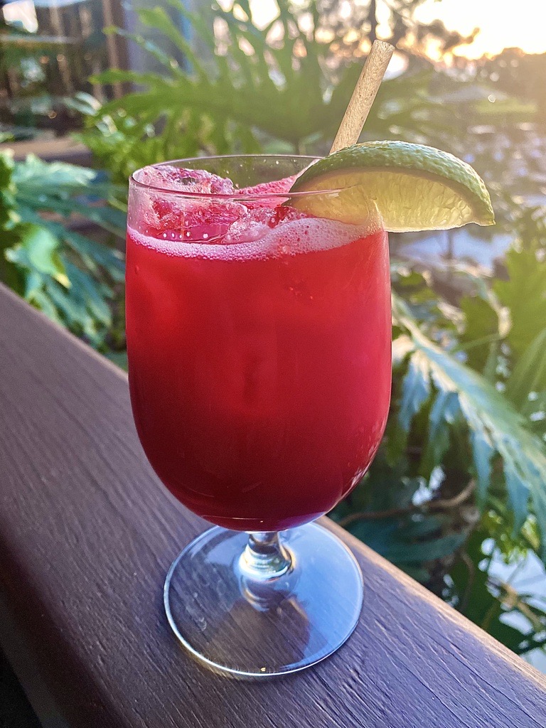 Best food and drink to try in San Diego including the alcohol-free mocktail the Angry Gardener from A.r Valentien in Torrey Pines