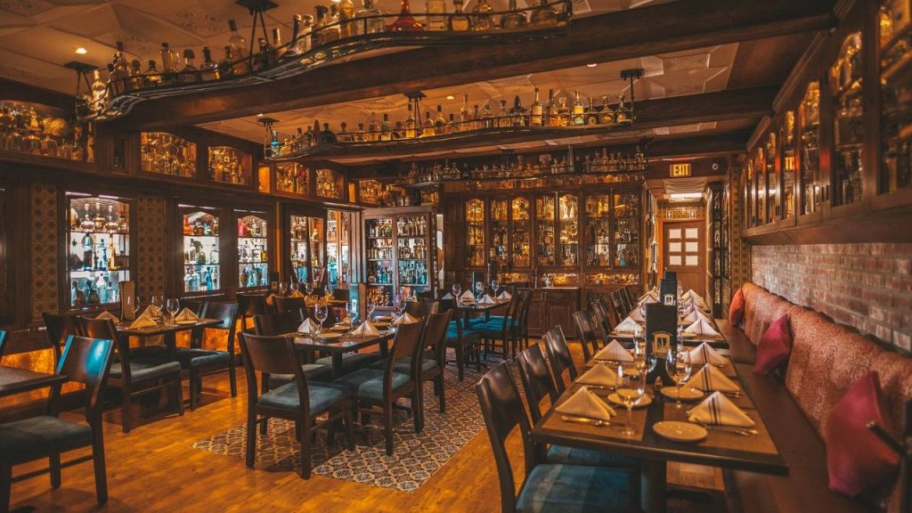 San Diego's best tequila and mezcal bar, El Agave, located in Old Town featuring walls of rare bottles and interior dining