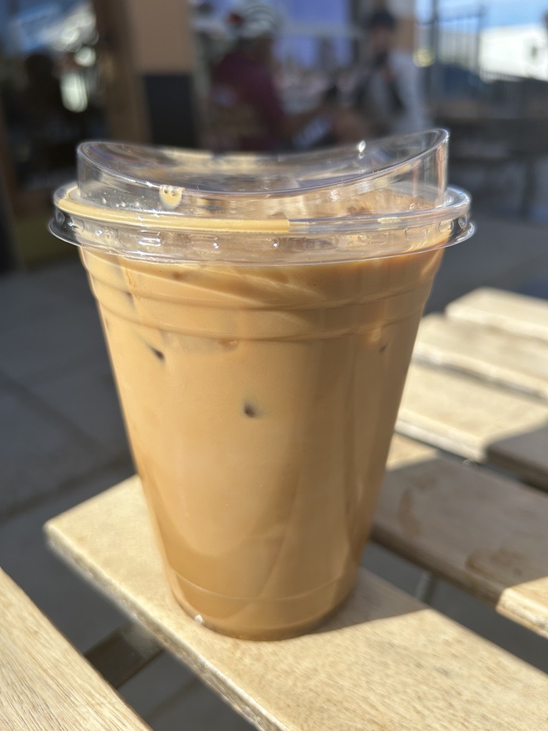 Best food and drink to try in San Diego including the Chagaccino with oat milk from Ironsmith Coffee in Encinitas