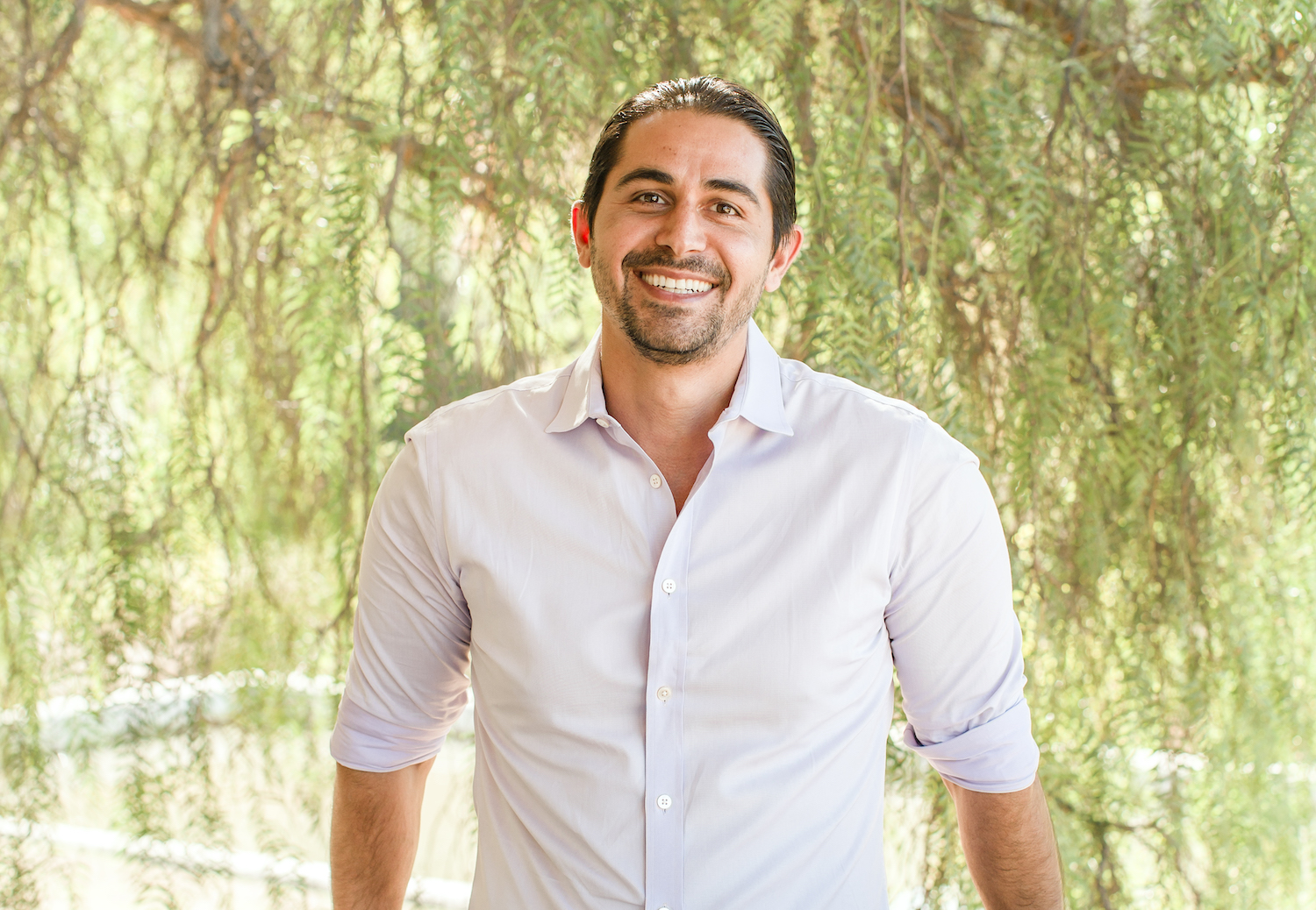 Omid Sabet, founder of The Positive Movement Foundation serving schools in need across San Diego