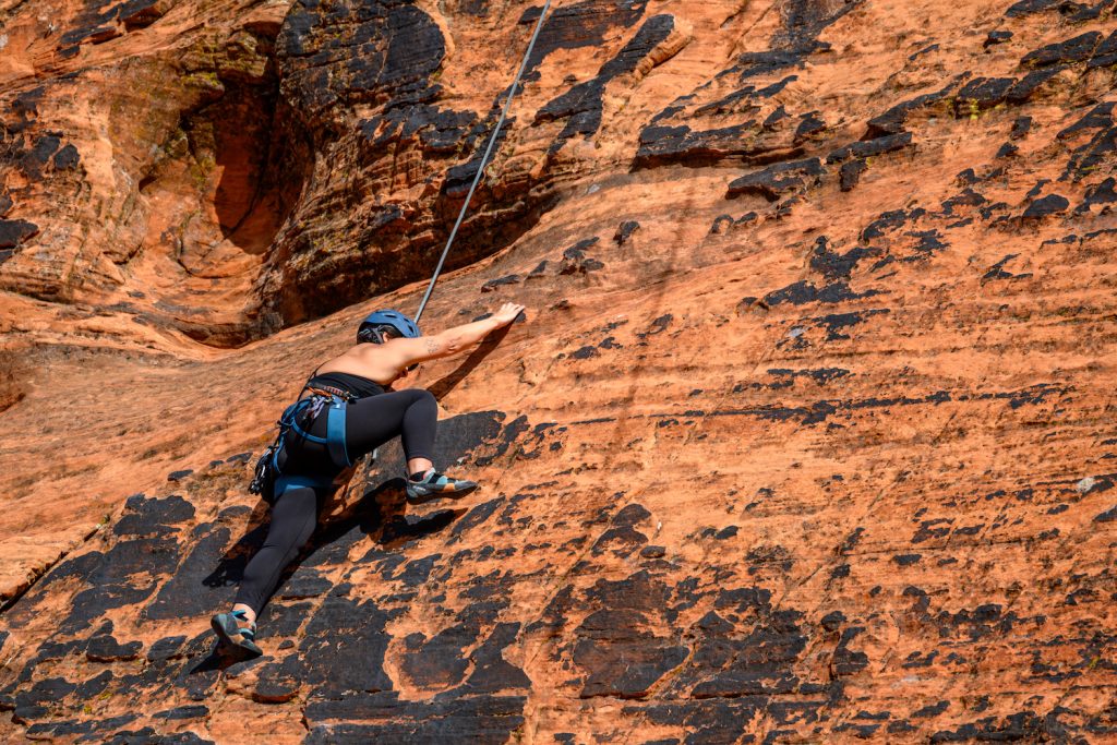 rock climbing in greater zion