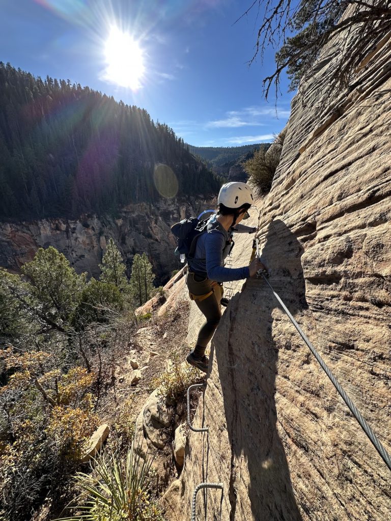 rock climbing in greater zion