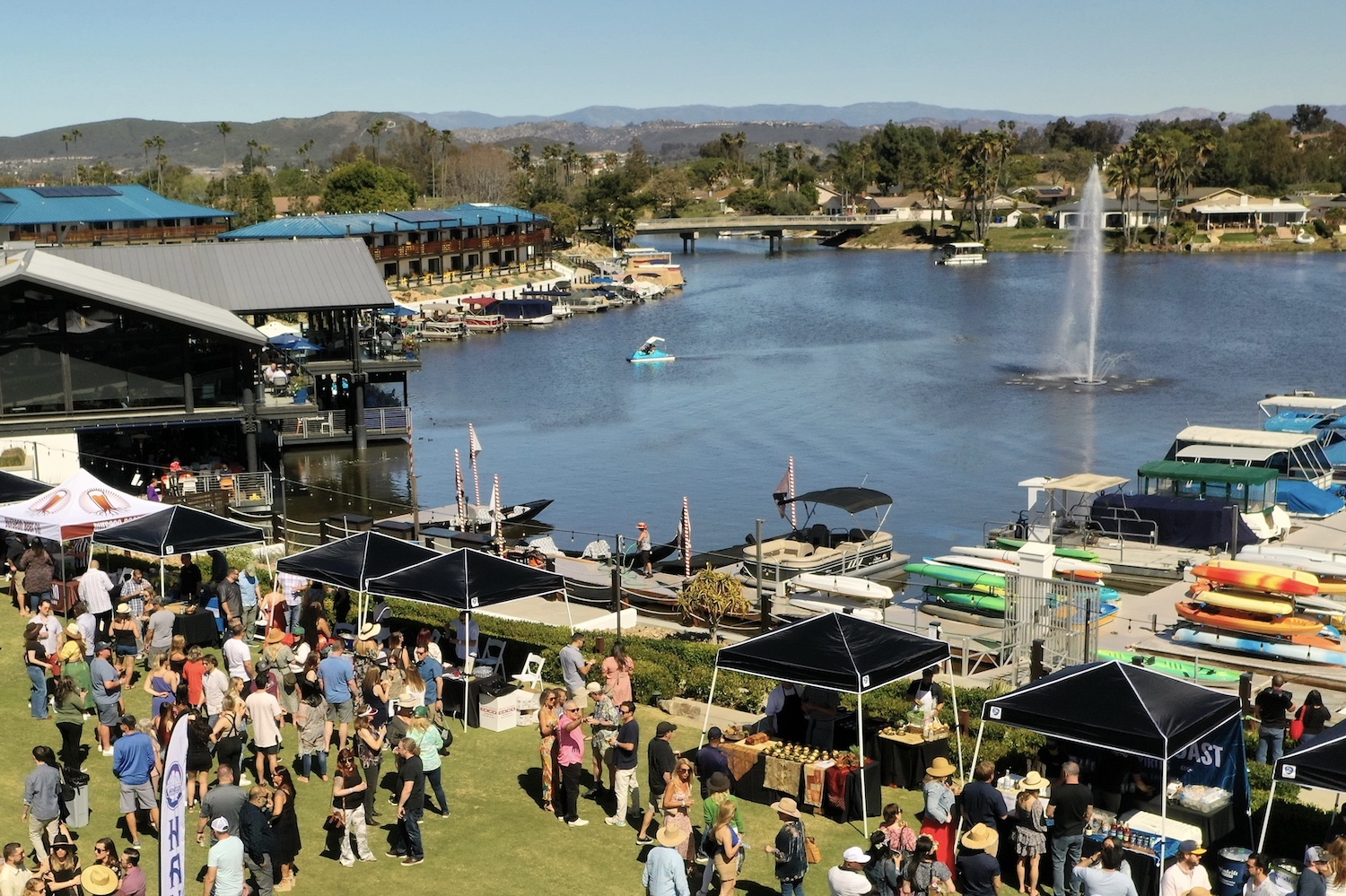 The Lakehouse Resort during the Third Annual Food and Wine Festival in San Marcos, San Diego