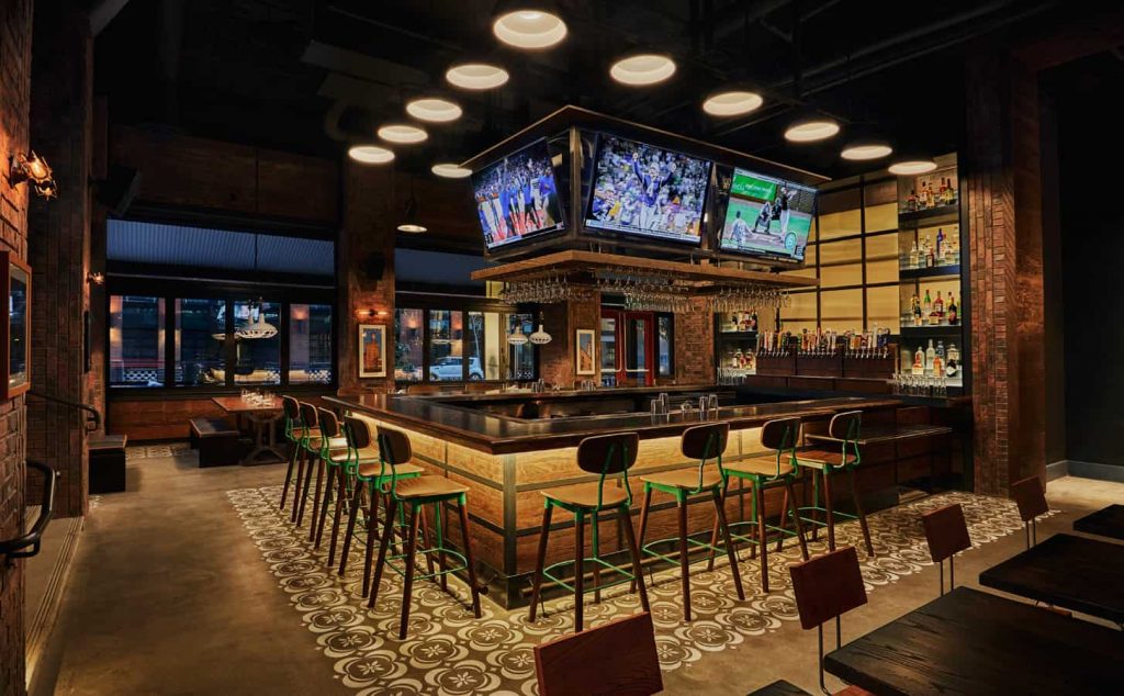 Naison Beer Hall at the Pendry Hotel in San Diego hosting a Super Bowl watch party and specials 