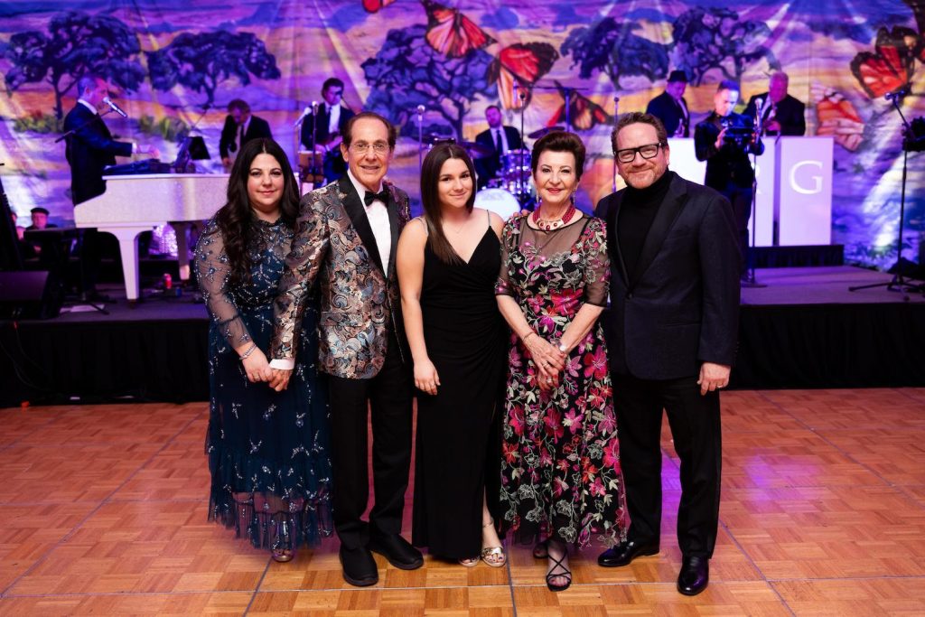 San Diego Opera Ball 2024 featuring Veronica Leff, Eliezer Lombrozo, Eliana Leff, Diana Lombrozo, Miguel Leff