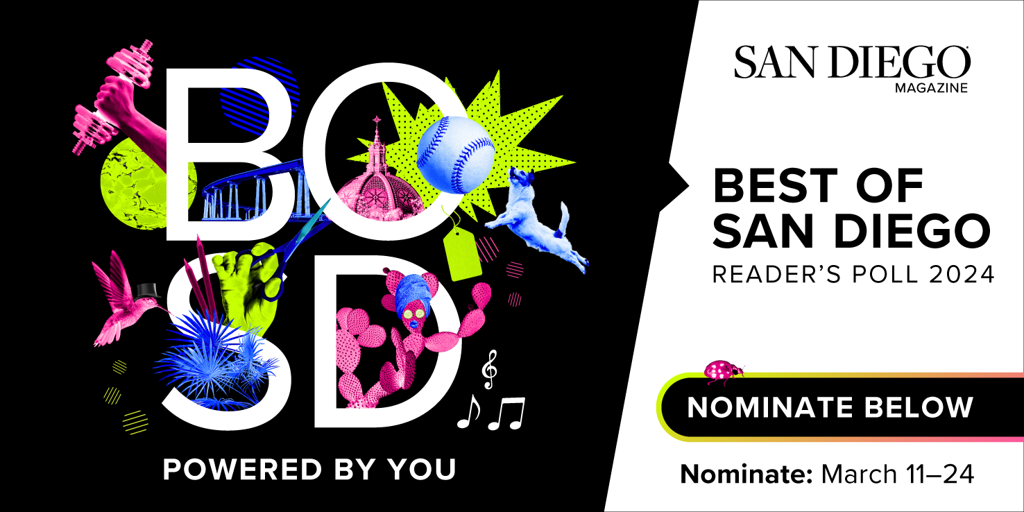 Vote for the Best of San Diego 2024 Reader's Choice Awards San Diego