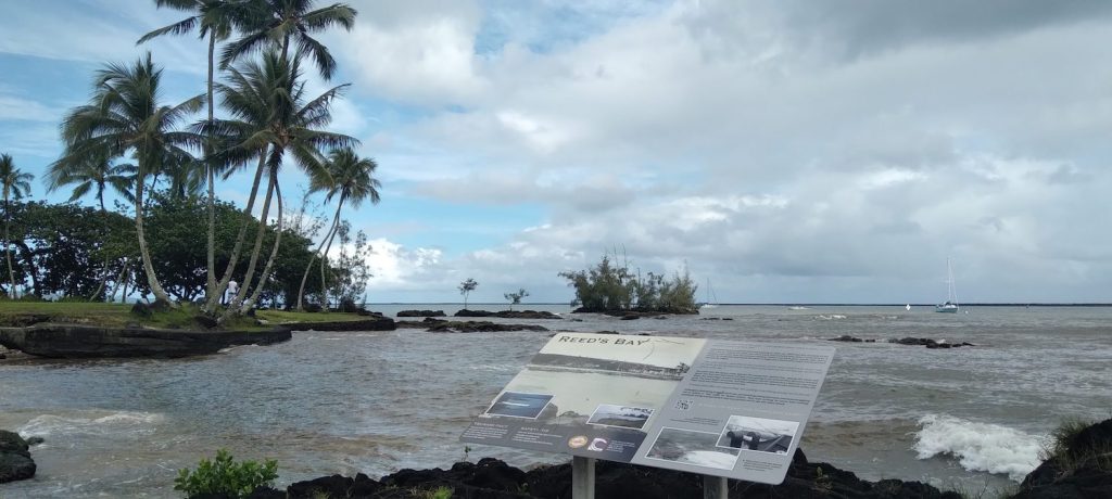 Big Island of Hawaii things to do including Reed’s Bay Beach Park commonly referred to as the “Ice Ponds” 
