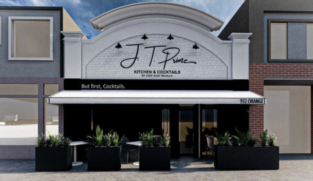 J.T. Prime Kitchen & Cocktails Coronado restaurant opening rendering