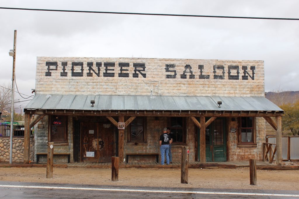The Pioneer Saloon is the oldest bar in the greater Las Vegas, Nevada