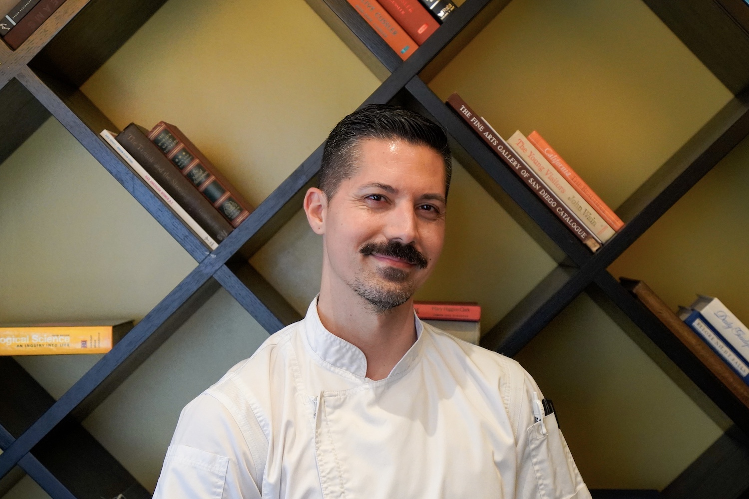 University Club chef Adrian Mendoza who is opening a new bakery and bistro in downtown San Diego called Knead Bakery
