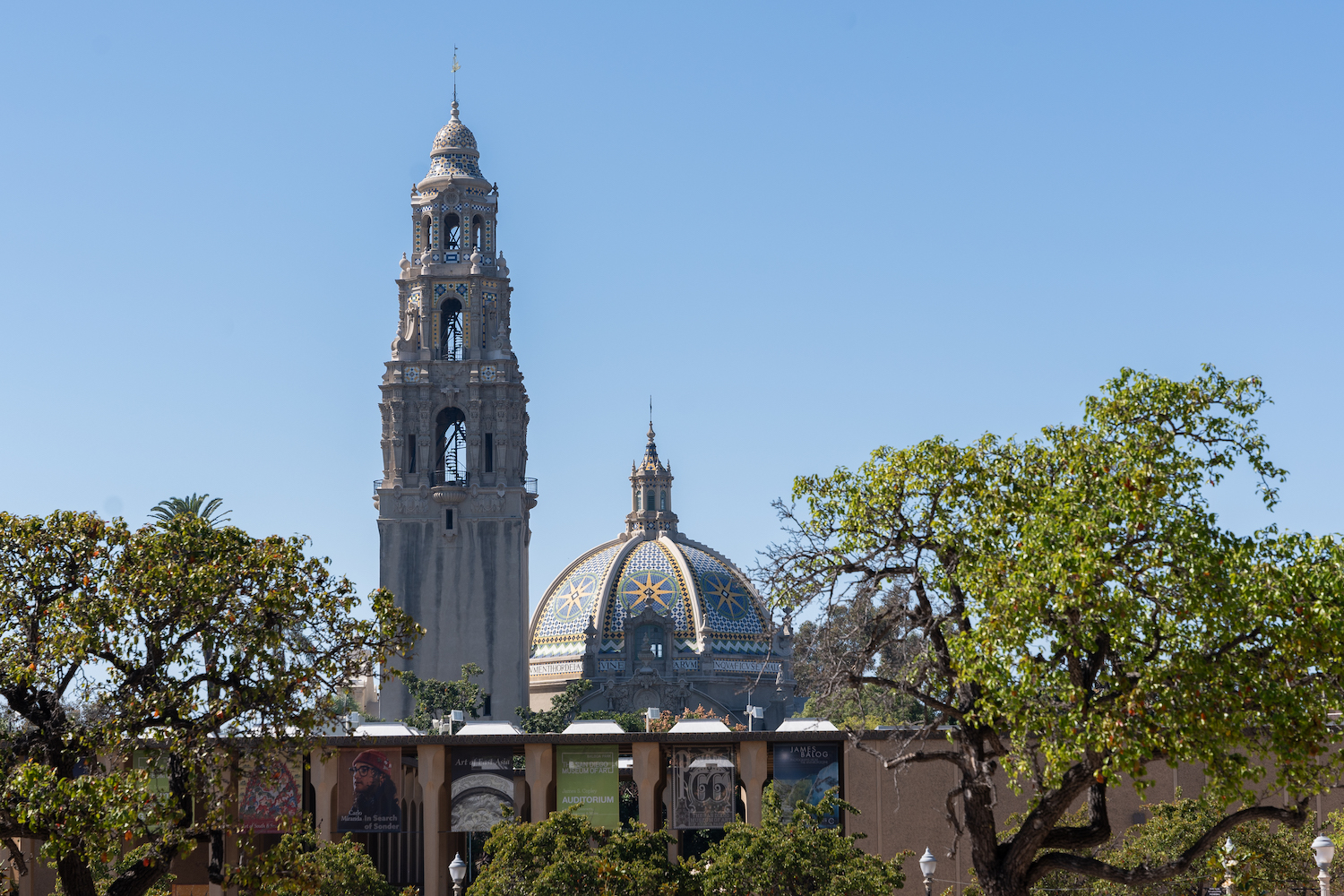 San Diego's Balboa Park which is home to various museums, parks, and other free family-friendly activities 