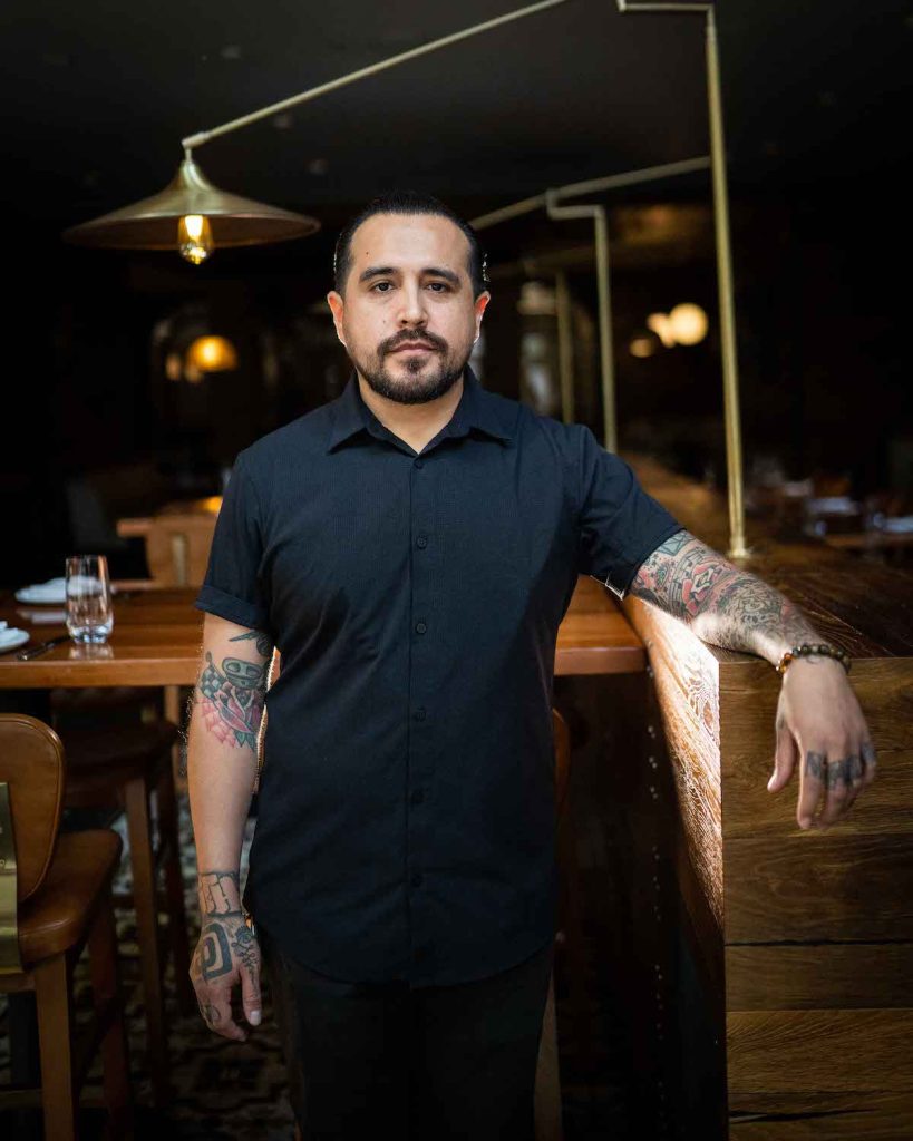 Chef Jojo Ruiz from restaurant's Serēa, Lionfish, and Lillian's