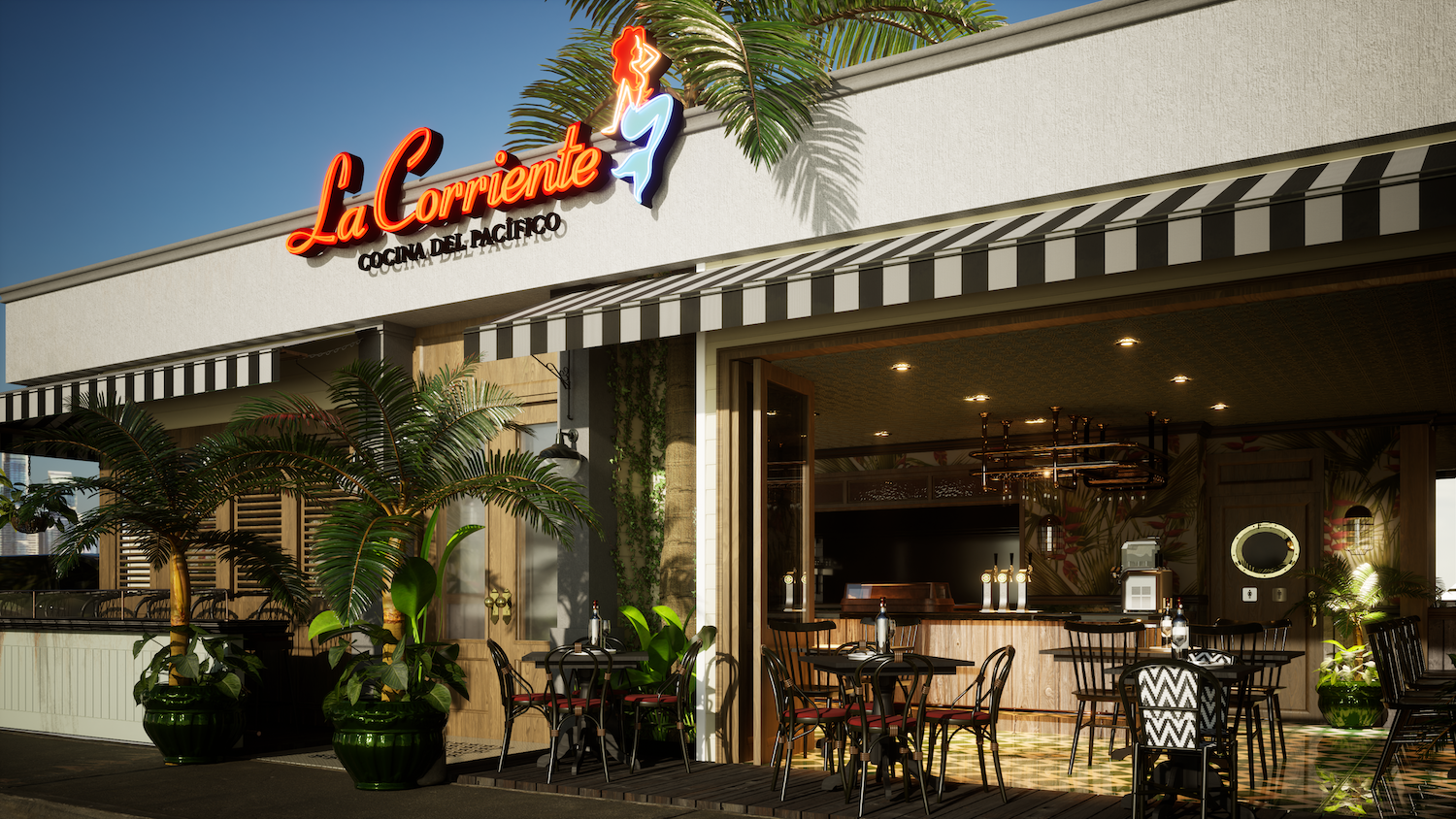 La Corriente Cocina del Pacifico Mexican seafood restaurant opening in La Jolla, San Diego this year
