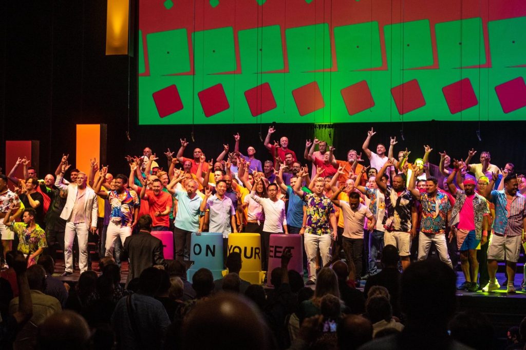 San Diego Gay Men's Chorus presenting FREAK OUT! A Disco Extravaganza at Balboa Theatre in San Diego this weekend