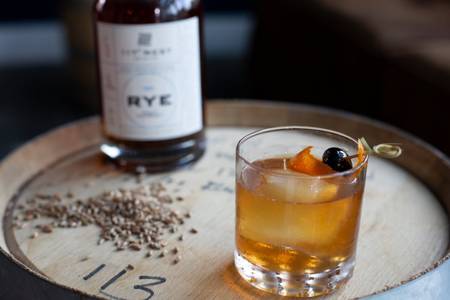 Rye cocktail from San Diego distillery 117° West Spirits opening a new location in Vista