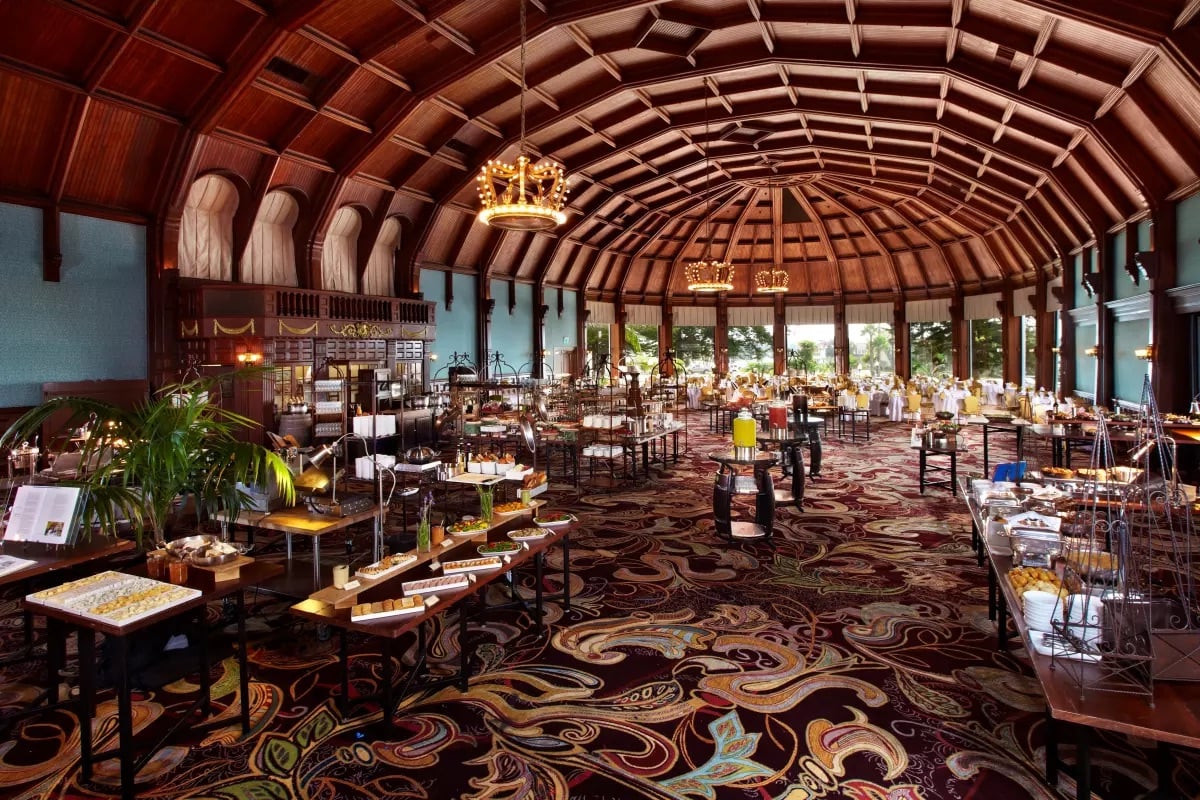 Interior of the Hotel Del Coronado where the 2024 Mother's Day Brunch will take place this weekend on May 12