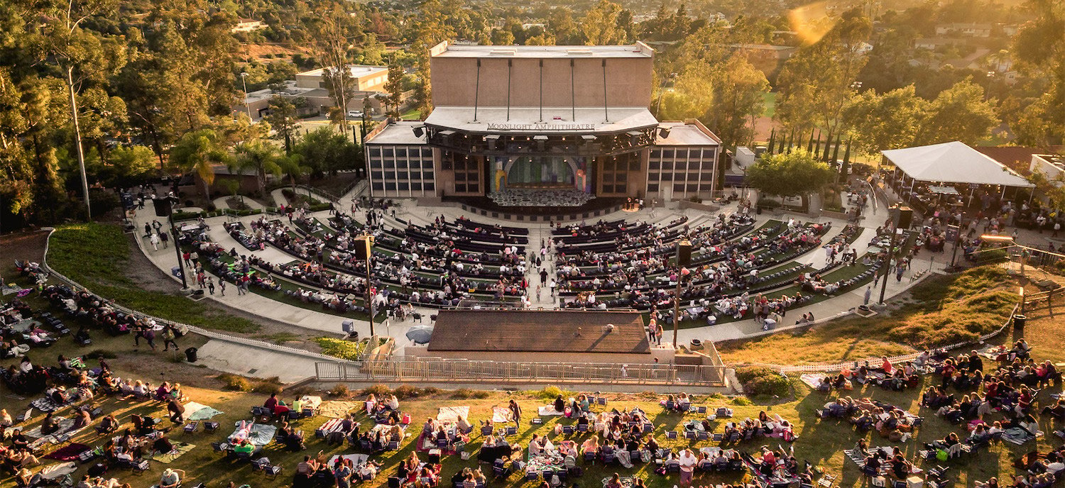 Things to do in San Diego that don't involve alcohol featuring a performance at the Moonlight Ampitheatre 