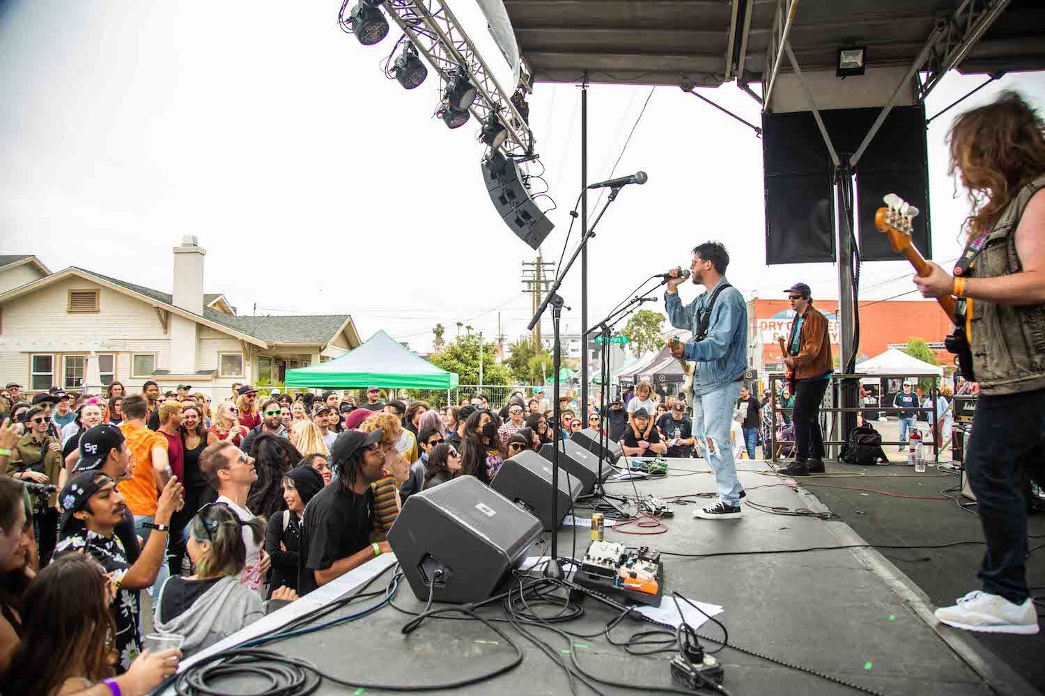 San Diego events and fun things to do this weekend including the 2024 North Park Music Festival featuring bands performing on a stage