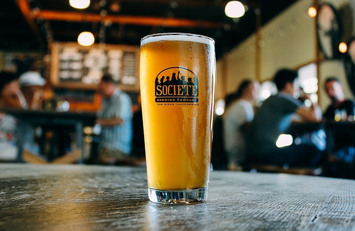 Best San Diego breweries and beer featuring Societe Brewing in Old Town and Kearney Mesa