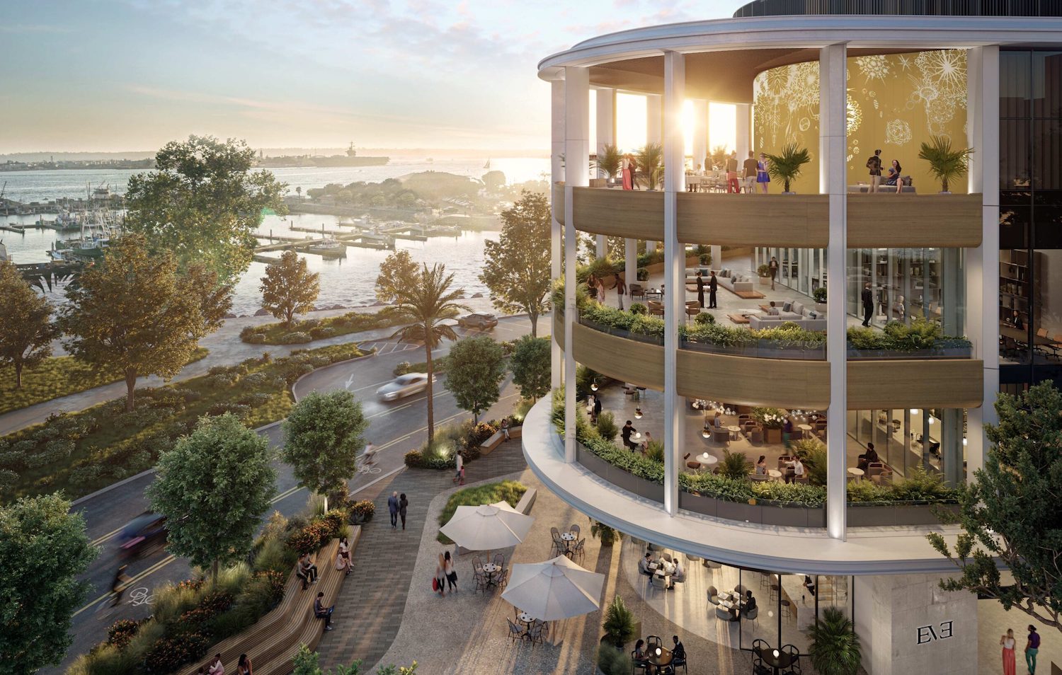 New event space opening in San Diego by the bay called Eve developed by Petco Park Events and developers IQHQ