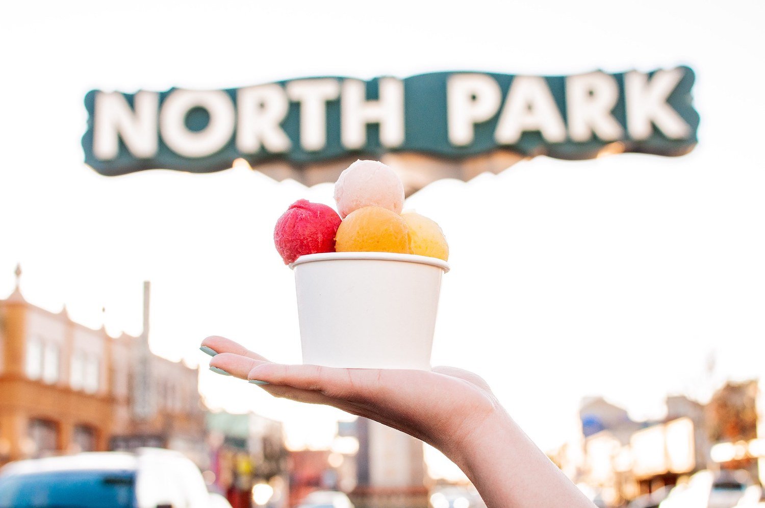 Scoop San Diego Ice Cream Festival event in North Park on June 23, 2024