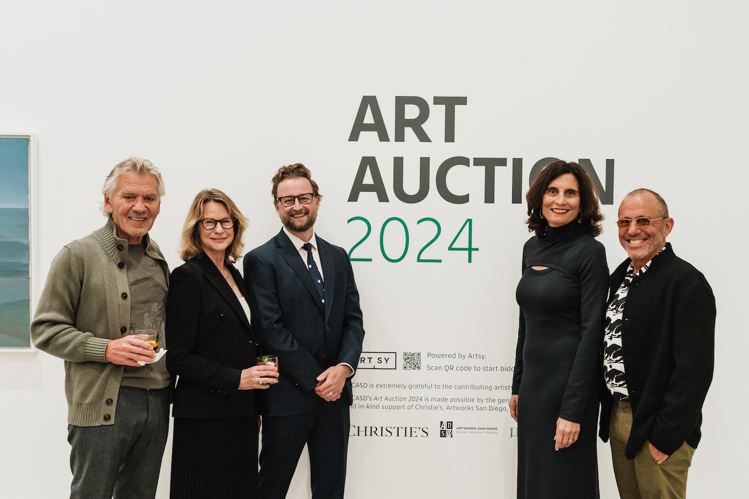 Museum of Contemporary Art San Diego's 2024 Art Auction in La Jolla on May 10, 2024