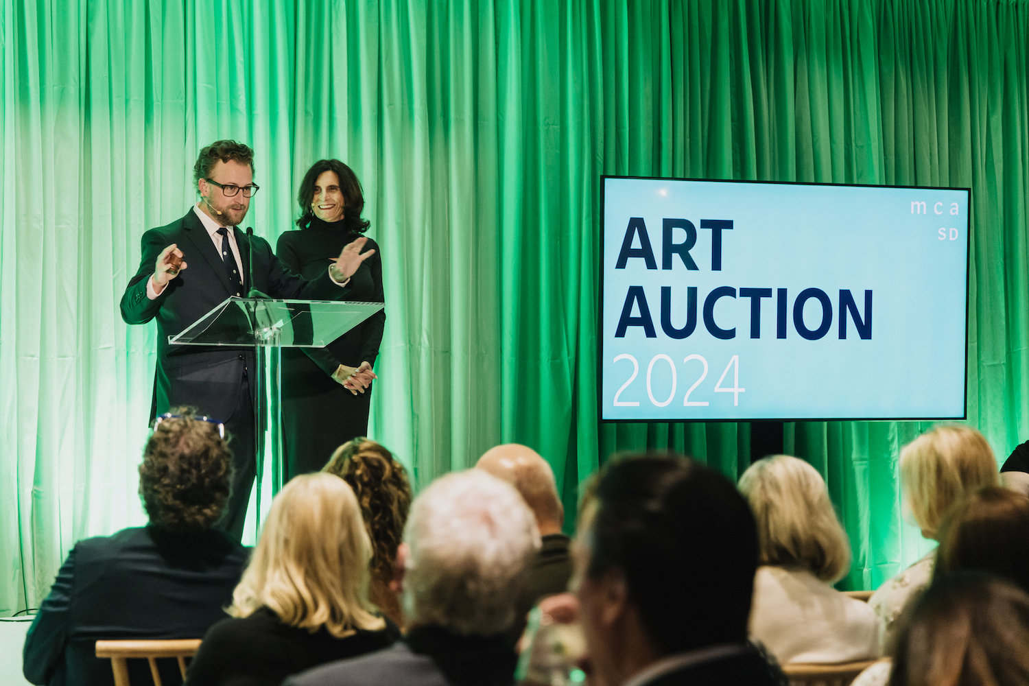 Museum of Contemporary Art San Diego's 2024 Art Auction in La Jolla on May 10, 2024