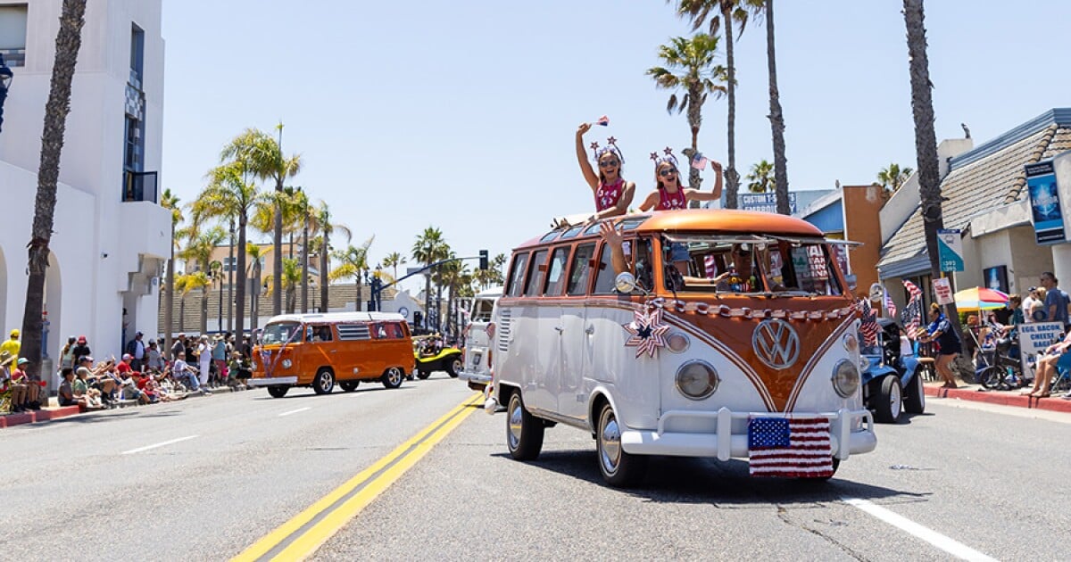 Things to do this weekend in San Diego featuring the Oceanside Independence Day Parade for Fourth of July