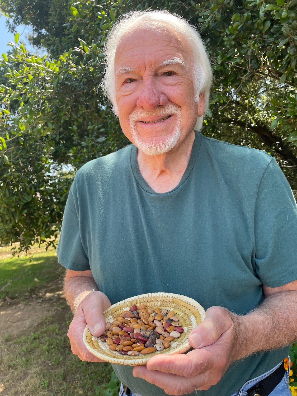 Mike Reeske founder of Rio Del Rey Heirloom Farms heirloom bean farm in San Diego