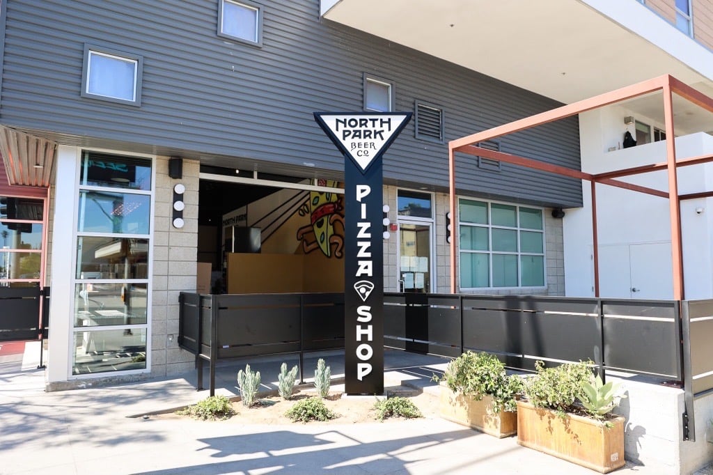 Exterior of new San Diego Brewery North Park Beer Co.'s new location in Crown Point