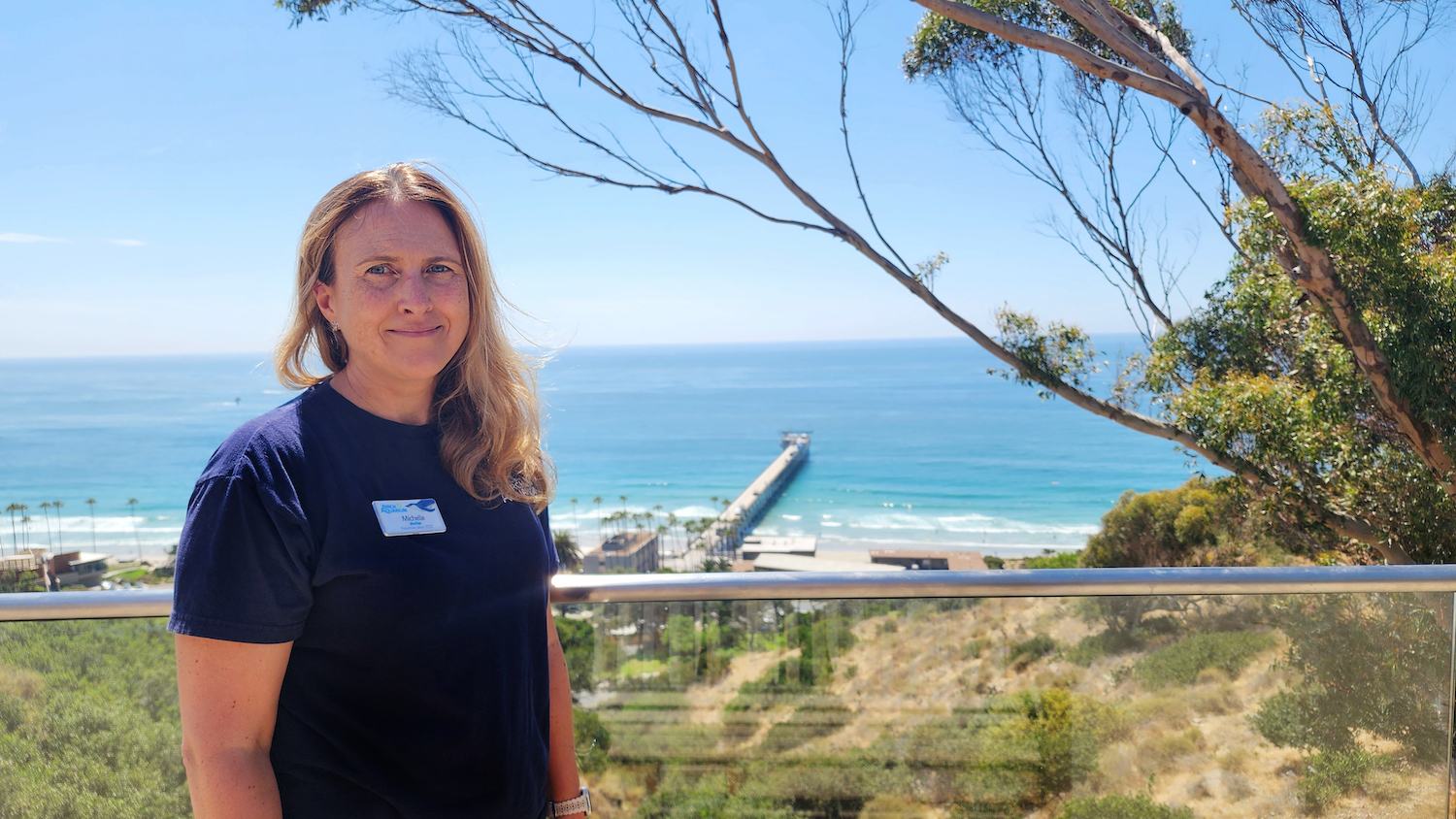 Birch Aquarium at Scripps volunteer Michelle Harris