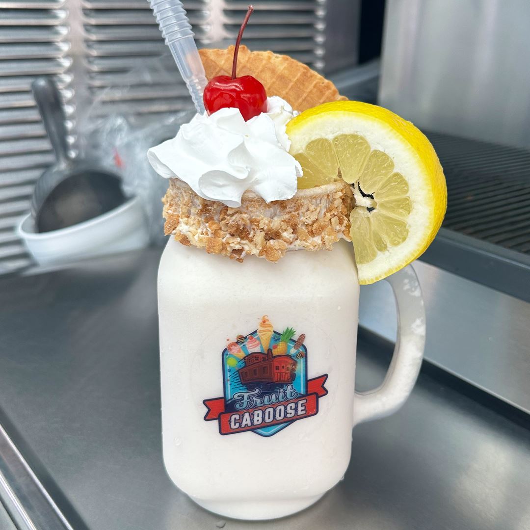 The Fruit Caboose milkshake from Surfin’ USA Party Shake