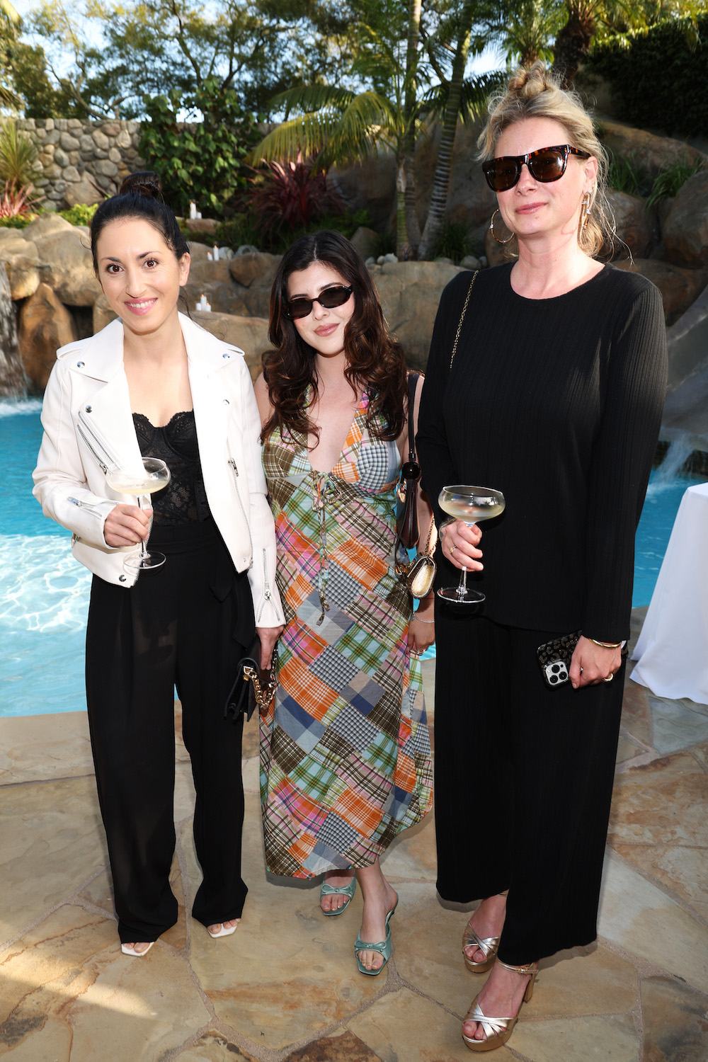 Claire Johnson, Roxana Becerril, and Jackie Bryant attend Nordstrom celebrates Christian Louboutin on June 19, 2024 in La Jolla, California