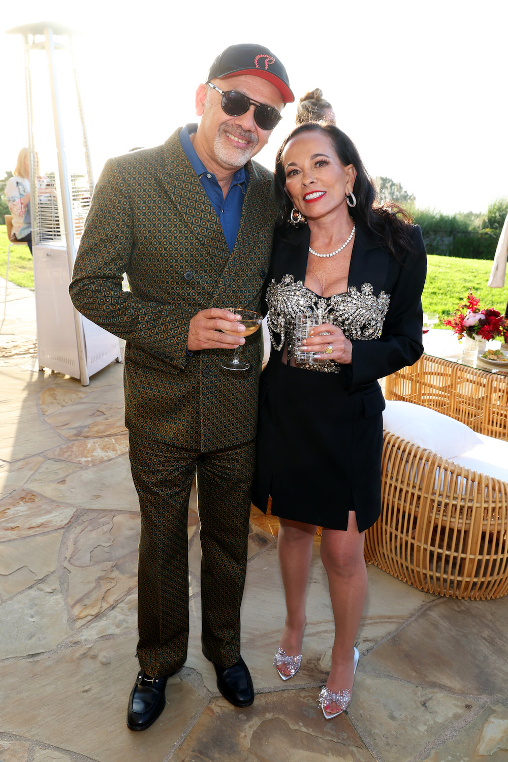 Christian Louboutin and Joan Waitt attend Nordstrom celebrates Christian Louboutin on June 19, 2024 in La Jolla, California