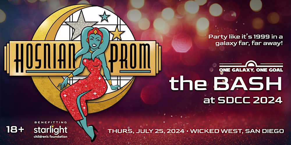 San Diego Comic-Con 2024 after parties featuring Hosnian Prom: The Bash event at Wicked West event in Barrio Logan 