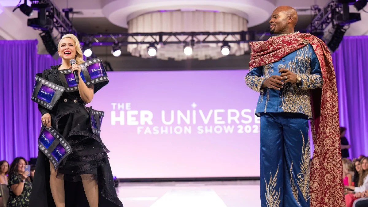 Things to do at San Diego Comic-Con 2024 without a badge featuring Her Universe Fashion Show 2024 at the Manchester Grand Hyatt