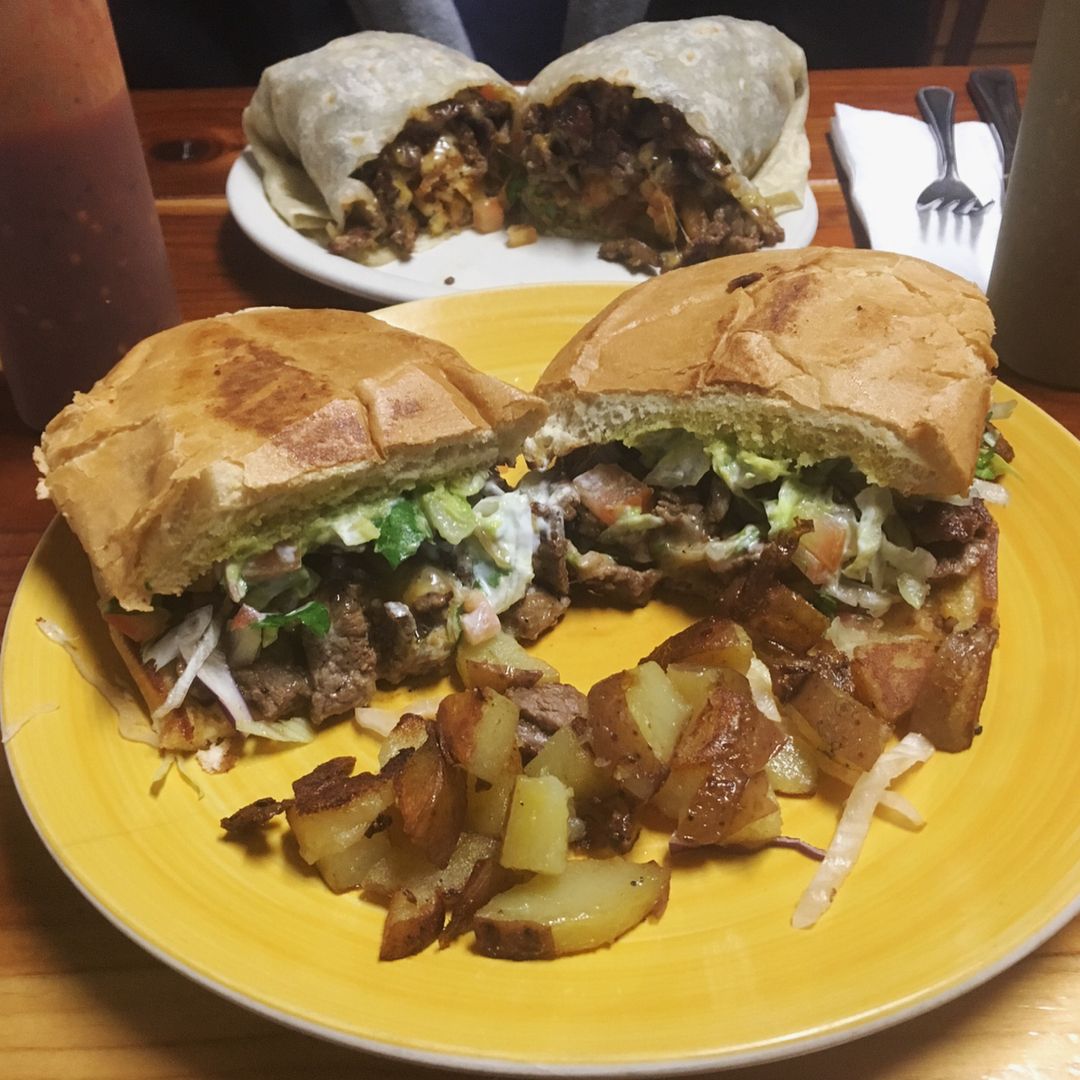 San Diego Mexican restaurant's Carnitas Torta from La Perla Cocina Mexicana in Pacific Beach