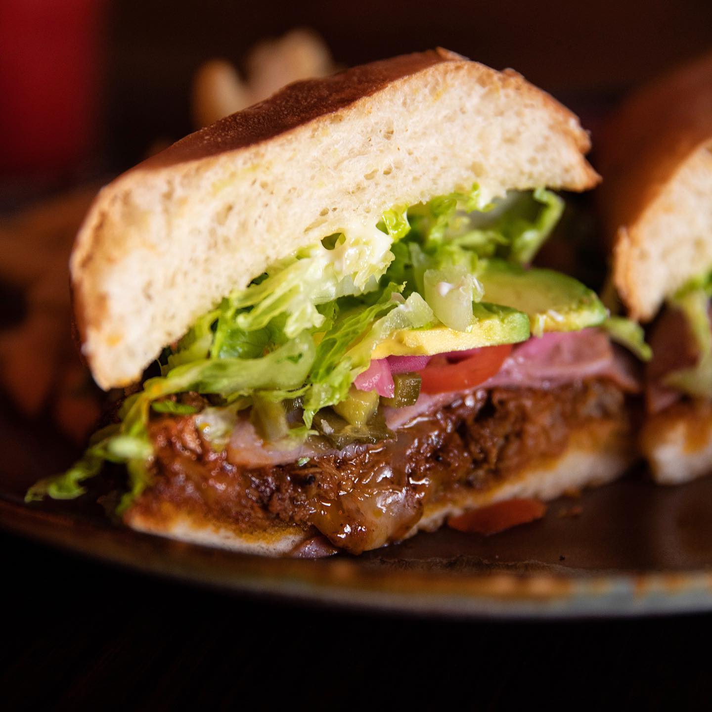 San Diego Mexican restaurant's Torta La Puerta from La Puerta