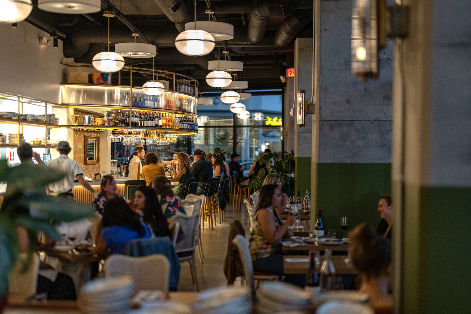 Interior of San Diego tapas restaurant and wine bar Finca in North Park featuring Ricardo Dondisch, Joe Bower, and Dan Valerino