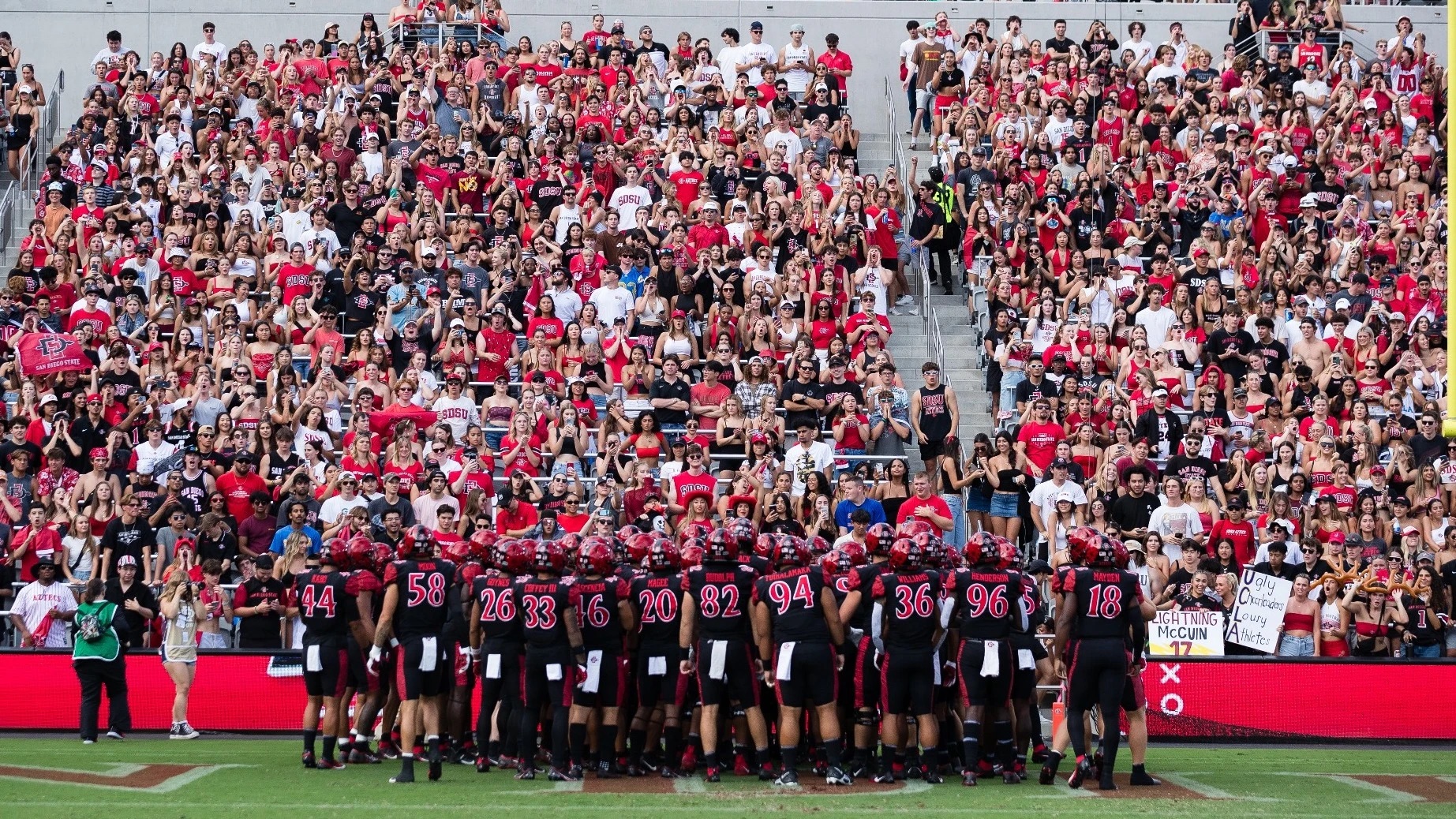 San Diego sports event the SDSU Football's 2024 season opener versus Texas A&M-Commerce at Snapdragon Stadium on August 31